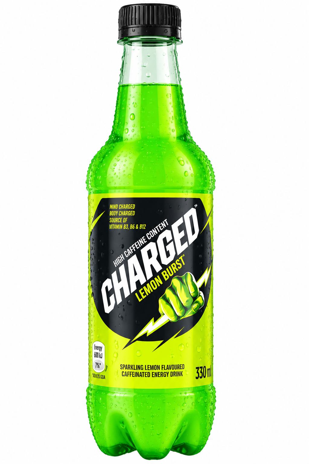 CHARGED LEMON BURST 330ML