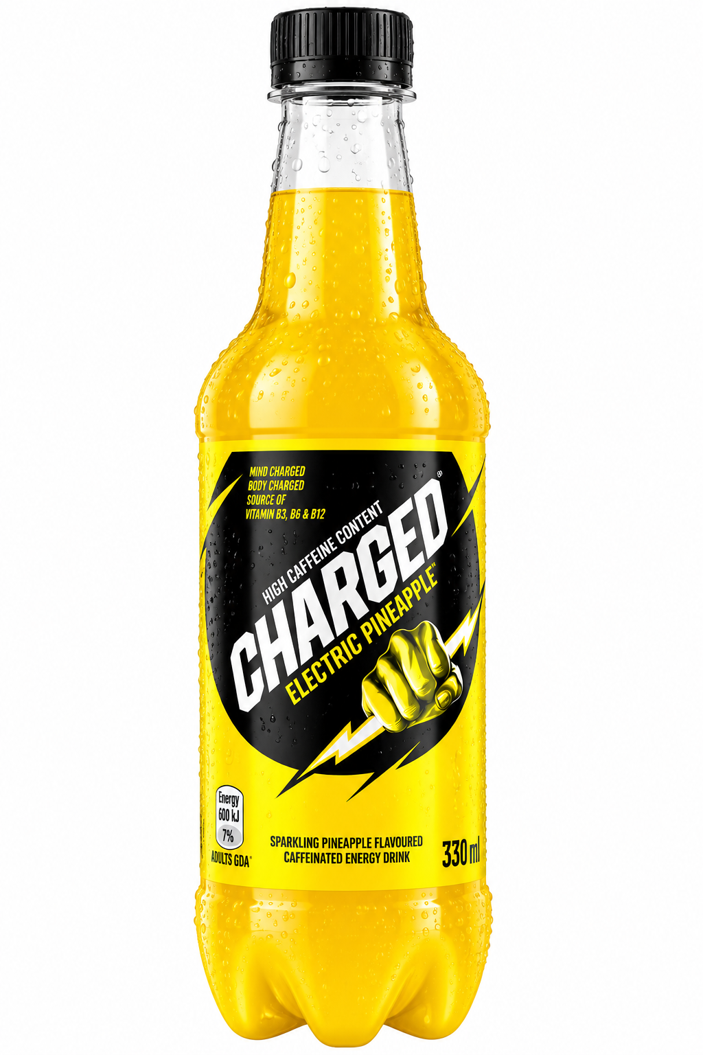 CHARGED ELECTRIC P/APPLE 330ML